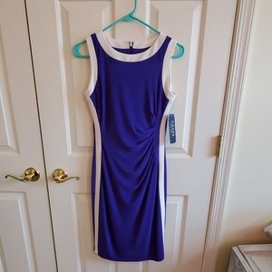 XS Chaps Purple Dress